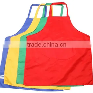 OEM Printed Logo Polyester Kitchen Bib Aprons Womens thumbnail-5