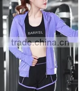 2017 Sport Exercise Suit Yoga Gym Wear Women Athletic Clothing Women Sportswear Fitness Set Yoga Clothing Shirt + Pant thumbnail-1