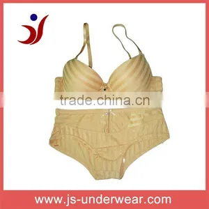 Lady Fashion Nude Bra Bikini Set thumbnail-1
