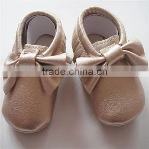 New Style Comfortable Baby PU Leather Shoes thumbnail-5