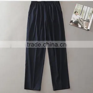 Summer New Old Dad Jeans Straight Loose Casual Pants for Men's Trousers Thin Plus Size Pants of Household thumbnail-3