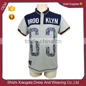 2015 Fashion Design Boys Short Stylish T-shirt Wholesale thumbnail-1