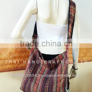 Thai Embroidered Woven Fabrics Shoulder Bag Cross Body Bag thumbnail-1
