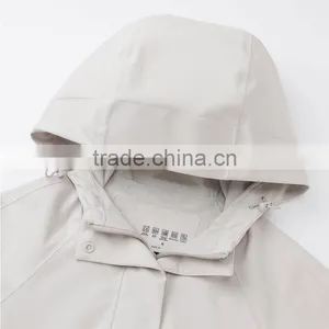 All-weather Style Blocktech Waterproof Windproof Long Jacket Women's thumbnail-2