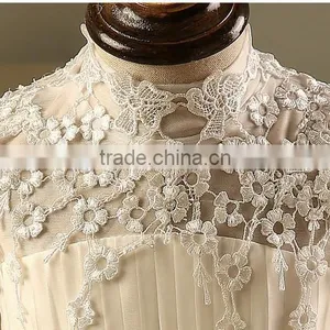 Latest Girl Wedding Dress With Bubble Skirt White Girls Princess Dress Short Sleeve For Birthday Kids Clothing NP-G-GD905-70 thumbnail-3