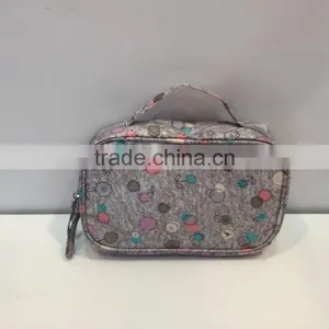 2017 Hot Sales Wholesales Custom Travel Hanging Toiletry Bag Cosmetic Organizer Bag thumbnail-2
