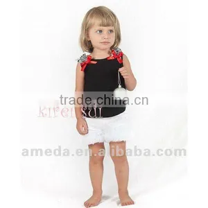 Girls White Ruffles Bottom Petti Shorts 1-7 Years thumbnail-1