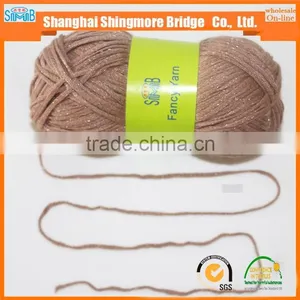 Good Quality Bamboo Nylon Blended Yarn, 1/2.0Nm, 50gram Tube Yarn for Hand Knitting, Super Shinny and Soft, Yarn for Hat thumbnail-6