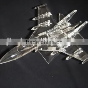 Noble Crystal Model Design Crystal Arab Fighter Aircraft thumbnail-1