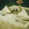 Sell 100% Polyester or Cotton Jacquard Table Cloth thumbnail-1