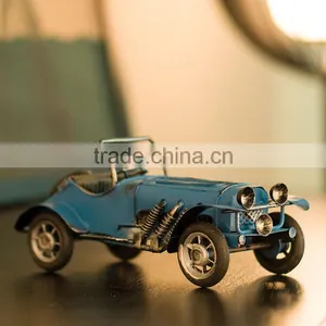 Vintage Red/Blue/White Classic Hotwheel Diecast Car thumbnail-2