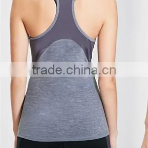 Wholesale Running Singlet OEM New Sexy Young Sleeveless Women Sport Tank Top / Yoga Wear thumbnail-2