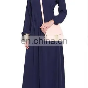 Wholesale Kaftan Abaya Ladies Long Sleeve Islamic Muslim Long Dress thumbnail-3