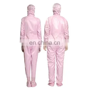 Cleanroom Bunny Suit/antistatic Long Sleeve Overall thumbnail-4