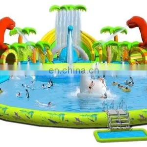 HOT!2015 New Designed for Children Amusement Water Park With Slide thumbnail-2