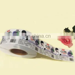 Custom Wholesale Colorful Self Adhesive Label Sticker Roll Label With Logo Printed thumbnail-1