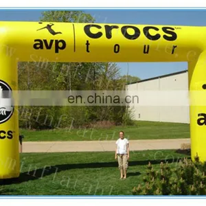 New Design Inflatable Yellow Entrance Arch,inflatable Square Arch for Advertising,inflatable Arch for Marathon to Sale thumbnail-1