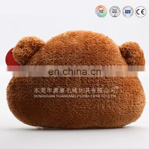 Case Decorative Bear Emoji Plush Pillow thumbnail-2