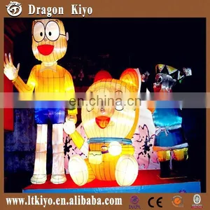 2015 Chinese Silk Arts For Cartoon Robot Dog and Cat thumbnail-1