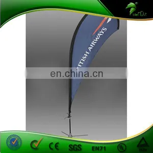 Custom High Quality Promotion Feather Flag Flying Flags and Banners With Water Bag thumbnail-3