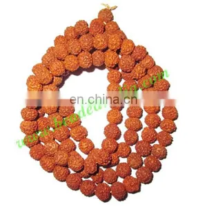 Rudraksha Beads String (mala) 5 Mukhi (five Face), Size: 7.5mm thumbnail-1