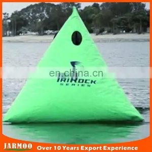 Shapes Triangle Tubular Air-sealed Buoy for Swim Safety Event in Water thumbnail-1