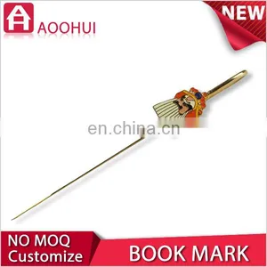 Hot New Design Gold Plating Brass Bookmark thumbnail-2