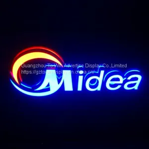 Business Logo Acrylic Sign Custom LED Logo thumbnail-2