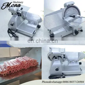 Best Selling Commercial Stainless Steel Full Automatic Bacon Slicer/cutting Frozen Meat Machine for Sale thumbnail-5