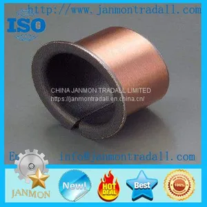 SF-1 Bush,SF-1 Bushing,Flanged Bush,DU/DX Bushings,DU Oilless Bushings,DU/DX Teflon Bronze Harden Steel Bushings,Sleeve Du Bushings For Auto Parts ,Carbon Steel+Bronze Powder+PTFE Teflon+Polymer Bush,Self-lubricated PAP PAF P10 P20 SF1 SF-1 DU Sleeve Bush thumbnail-4