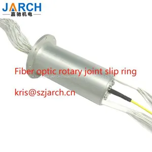 Factory Direct Photoelectric Combination Slip Ring Optical Fiber Circuit Hybrid Slip Ring Through Optical Fiber Optic Electricity Combination Slip Ring thumbnail-1