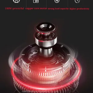 350ml 100W 4000mAh USB Charging Electrical Blender Porable Slowjuicer Cold Press Juicer Juice Extractor Vegetable Extractor thumbnail-4