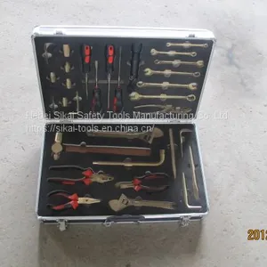 26pcs Hand Tools Set Non Sparking Safety Tools for Oil Gas thumbnail-1