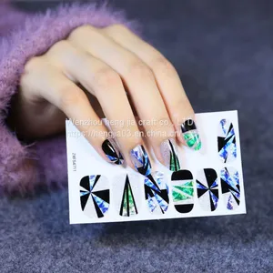 New Arriving Japan & Korea Glass Mirror Foil Nail Sticker for Girl Nail Art thumbnail-4