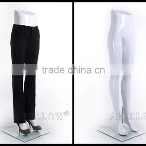 Glossy White Torso Female Trousers Mannequins thumbnail-4