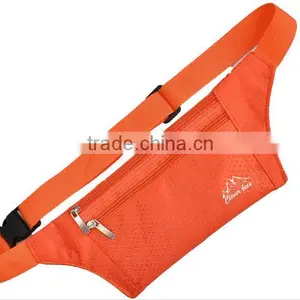 Outdoor Climbing Cycling Camping Travel Waterproof Polyester Ultra-thin Waist Pack Mobile Phone Bag Runner Belt thumbnail-4