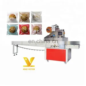 Automatic Horizontal Wrapping Individual Cookie Packing Machine for Small Business thumbnail-1