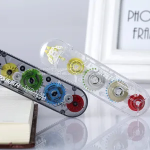 Original New Design Correction Tape Single Tips Offer 2 Color Tape-White and Yellow thumbnail-2