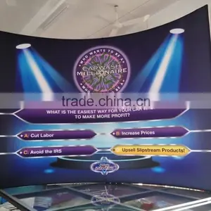 Recycle Light Weight Folding Advertising Promotion Display Custom Pop Up Exhibition Display Stands ,display Backdrop 10x10 thumbnail-6