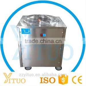 Flat Single Pan Fried Ice Cream Machine Ice Cream Roller thumbnail-5