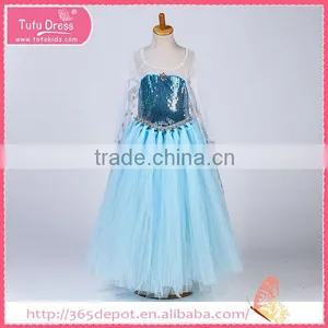 Summer Long Sleeves Dresses for 1-9 Years Baby Girl thumbnail-1