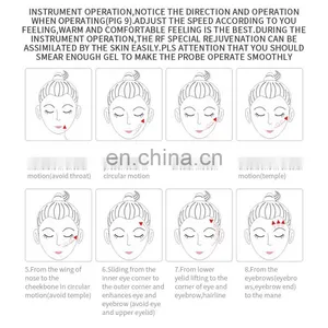 RF Skin Rejuvenation Skin Care Beauty Instrument For Home Anti-aging Lifting and Firming Skin Wrinkles Removal Massage Machine thumbnail-5
