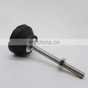 4Pcs 60/80mm Dia Nylon Adjustable Levelling Feet Base Fixed on Type Furn Anti-quake and Skid-proof thumbnail-3