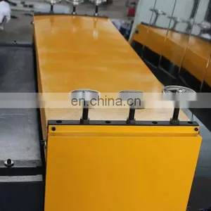 Factory Manufacture Metal Plate Reinforce Machine 5/7 1.5*1300mm Seven/five Lines Forming Air Duct Reinforcement Machine thumbnail-2