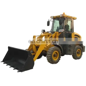 Weifang ZL12F Mini Wheel Loader/ 1.2 Ton Loader Prices Compact Articulated Small Loader With Hydraulic Convertor for Sale thumbnail-1