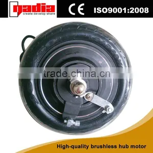 8 Inch 36V Brushless Electric Wheel Hub Motor Gearless Motor Electric Scooter Motor With Braking Device thumbnail-2
