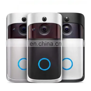2021 Wireless Bell Wifi Video Camera Phone Ring Smart Door Bell Monitoring Video Wireless Doorbell thumbnail-1