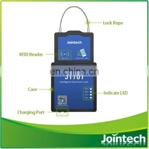 Safe and Accurate Container Cargo Locking and Real-time GPS Tracking ECTS GPS Locking Seal thumbnail-3