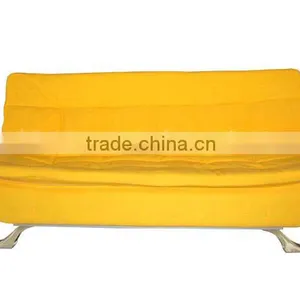 Yellow Fabric Modern Sofa Bed Furniture thumbnail-1