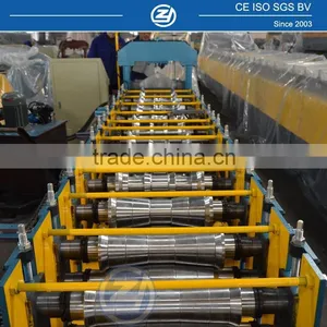Professional Galvanized Steel Roof Ridge Cap Making Machine thumbnail-5